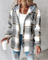DAMEN KARIERTES KAPUZENJACKE | WARM UND BEQUEM